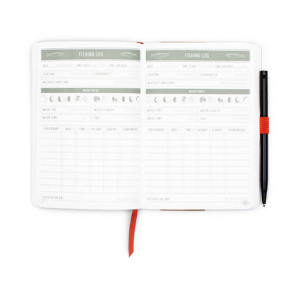 Fisher's Wet Notes: Waterproof Fishing Notebook
