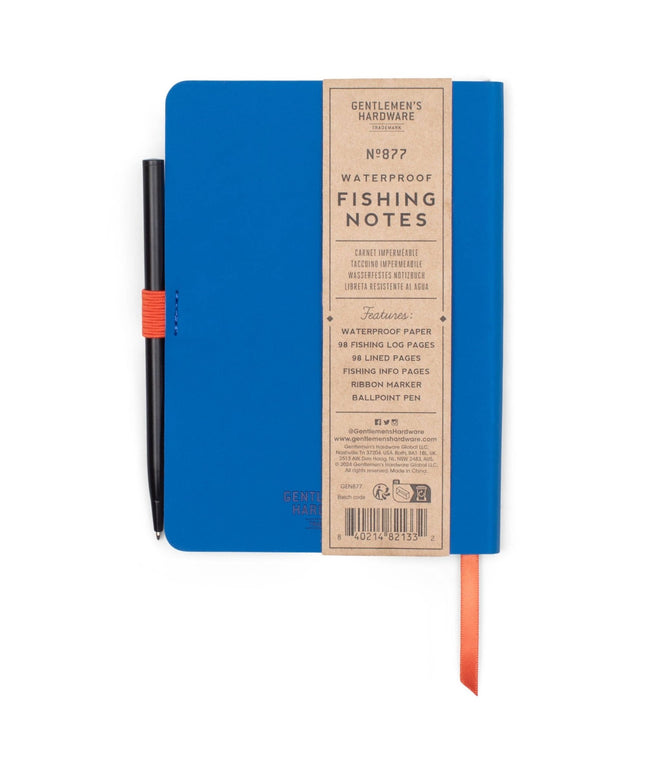 Fisher's Wet Notes: Waterproof Fishing Notebook