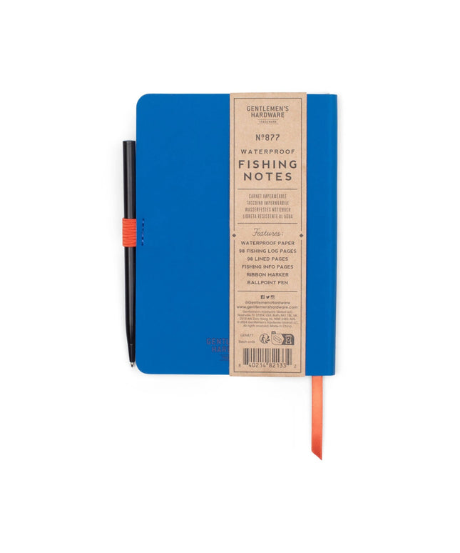 Fisher's Wet Notes: Waterproof Fishing Notebook