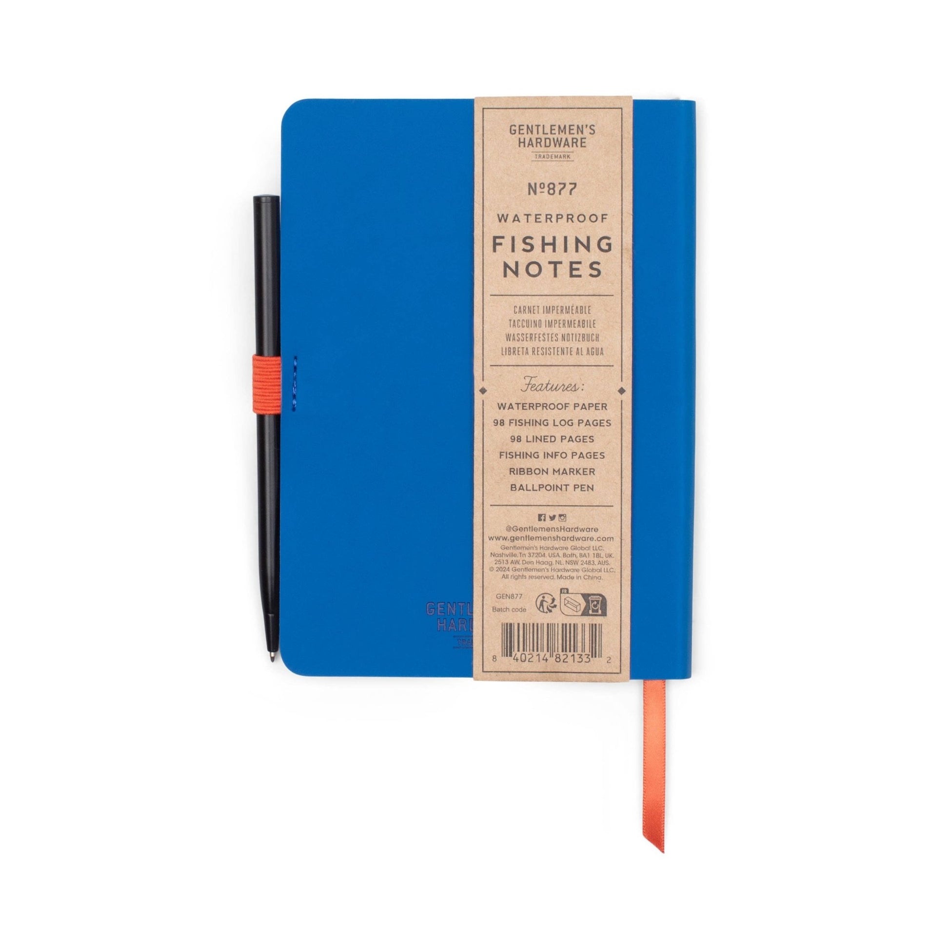 Waterproof Fishing Notebook - The Red Squirrel