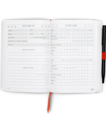 Golfers Waterproof Notebook: Keep Your Game Notes Dry!