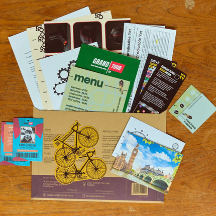 Escape Room in an Envelope - Puzzle Game - Various games