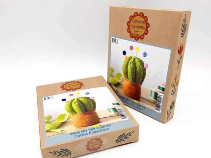 Cactus Pincushion Felt Craft Mini Kit