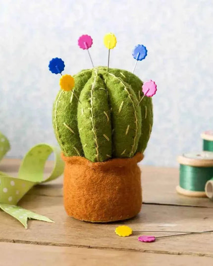 Cactus Pincushion Felt Craft Mini Kit