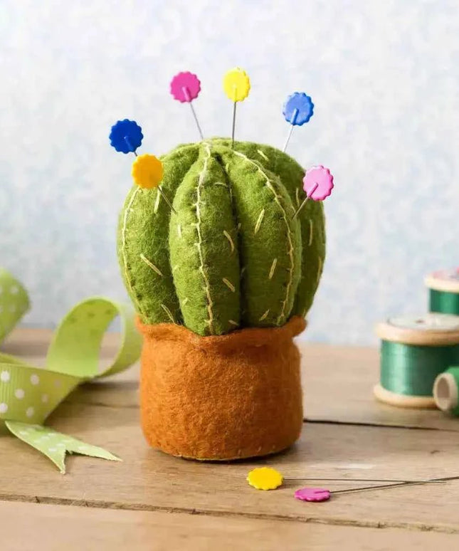 Cactus Pincushion Felt Craft Mini Kit