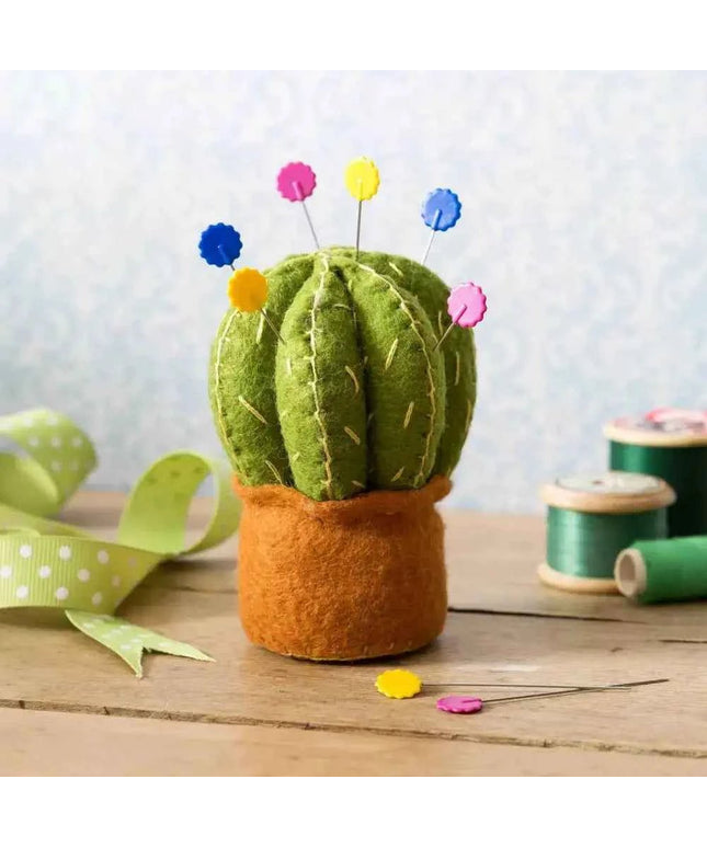 Cactus Pincushion Felt Craft Mini Kit