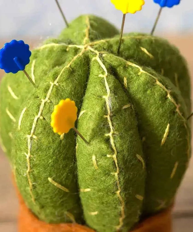 Cactus Pincushion Felt Craft Mini Kit
