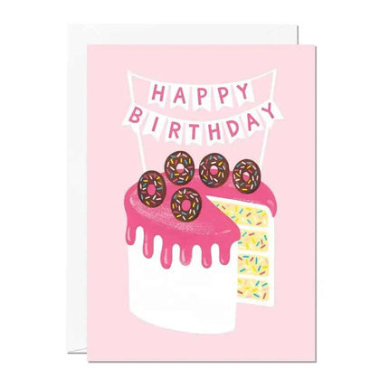 Cake Birthday Card - All Ages Birthday