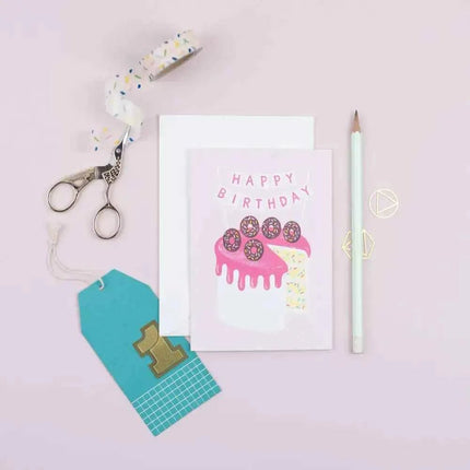 Cake Birthday Card - All Ages Birthday