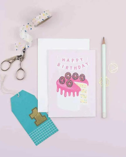Cake Birthday Card - All Ages Birthday