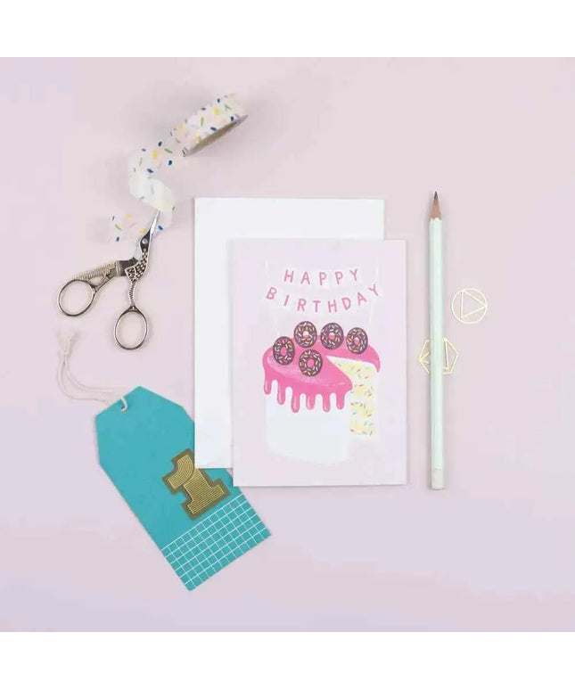 Cake Birthday Card - All Ages Birthday