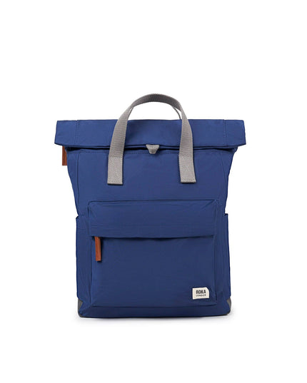 ROKA London Canfield Backpack in Crisp Blue Nylon