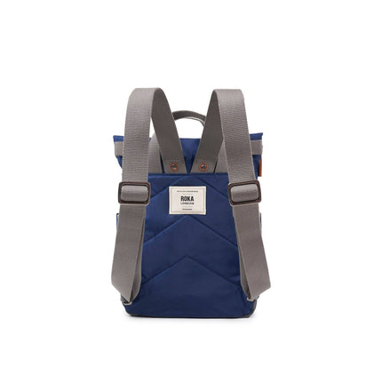ROKA London Canfield Backpack in Crisp Blue Nylon