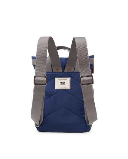 ROKA London Canfield Backpack in Crisp Blue Nylon