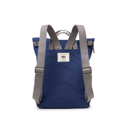 ROKA London Canfield Backpack in Crisp Blue Nylon