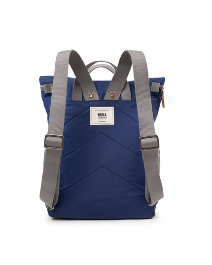 ROKA London Canfield Backpack in Crisp Blue Nylon