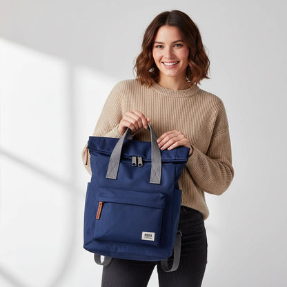 Canfield Backpack in Crisp Blue Nylon