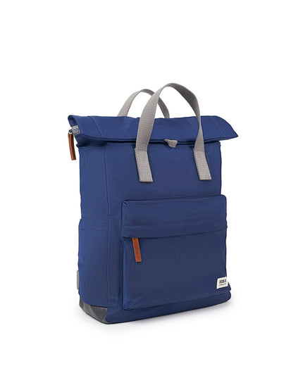 ROKA London Canfield Backpack in Crisp Blue Nylon