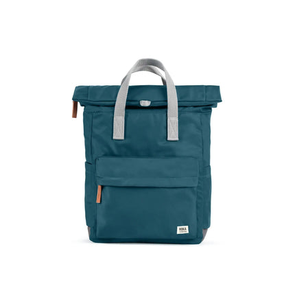 ROKA London Canfield Backpack in Teal Nylon