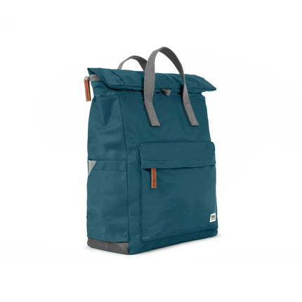ROKA London Canfield Backpack in Teal Nylon
