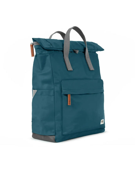 ROKA London Canfield Backpack in Teal Nylon