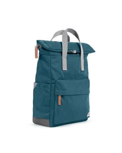ROKA London Canfield Backpack in Teal Nylon