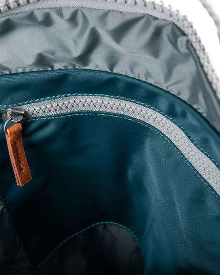 ROKA London Canfield Backpack in Teal Nylon