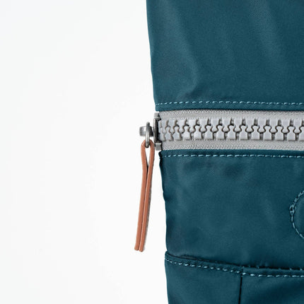 ROKA London Canfield Backpack in Teal Nylon