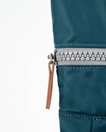 ROKA London Canfield Backpack in Teal Nylon