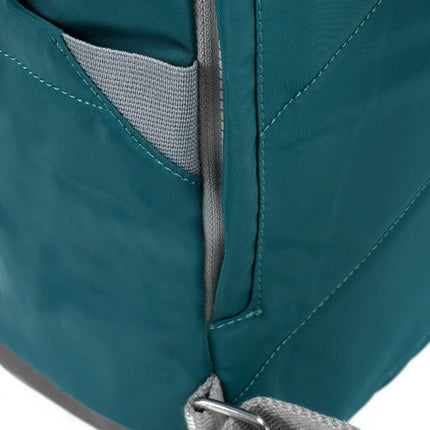 ROKA London Canfield Backpack in Teal Nylon