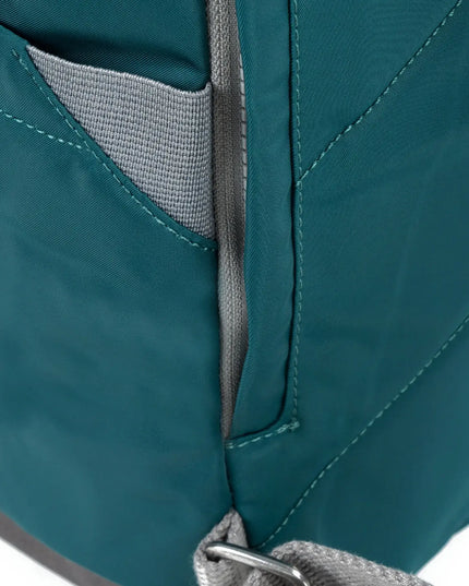 ROKA London Canfield Backpack in Teal Nylon