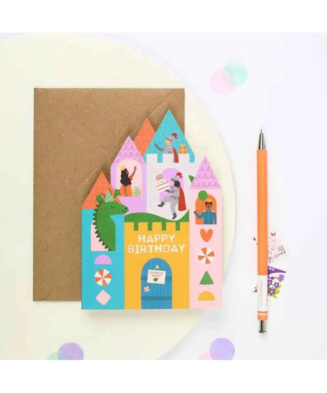 Castle Birthday Card
