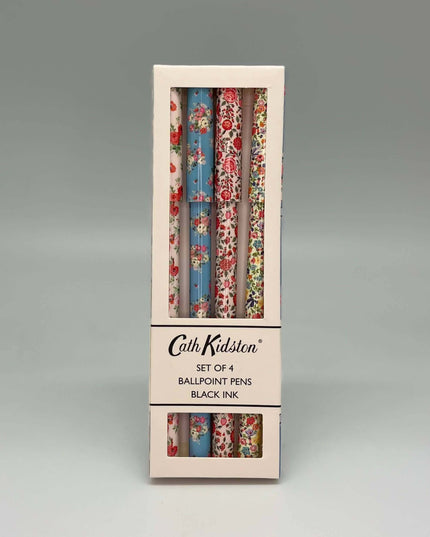 Cath Kidston Gift 4 Pens Stationery Flowers