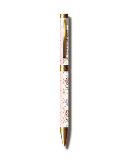 Cath Kidston Gift 3 Pen Set - Pink Blue Flowers