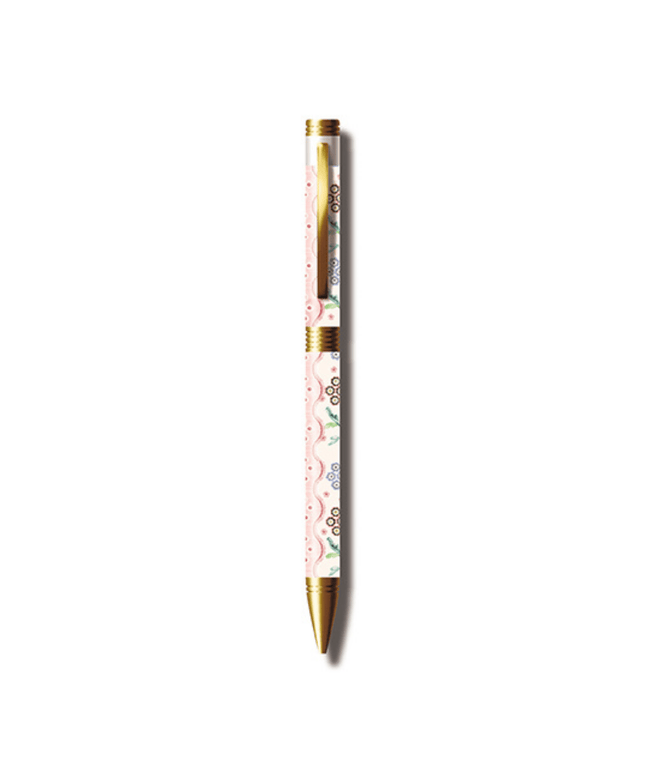 Cath Kidston Gift 3 Pen Set - Pink Blue Flowers