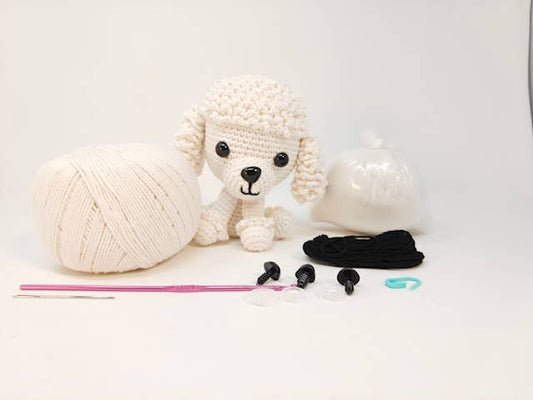 Knitty Critters - Pets - Barney Poodle - The Red Squirrel