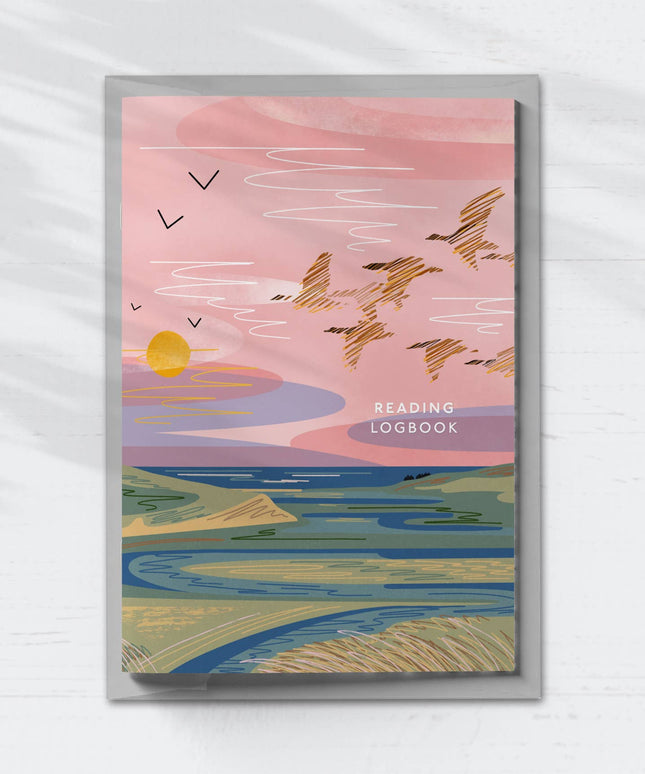 Reading logbook wild geese - eco friendly logbook