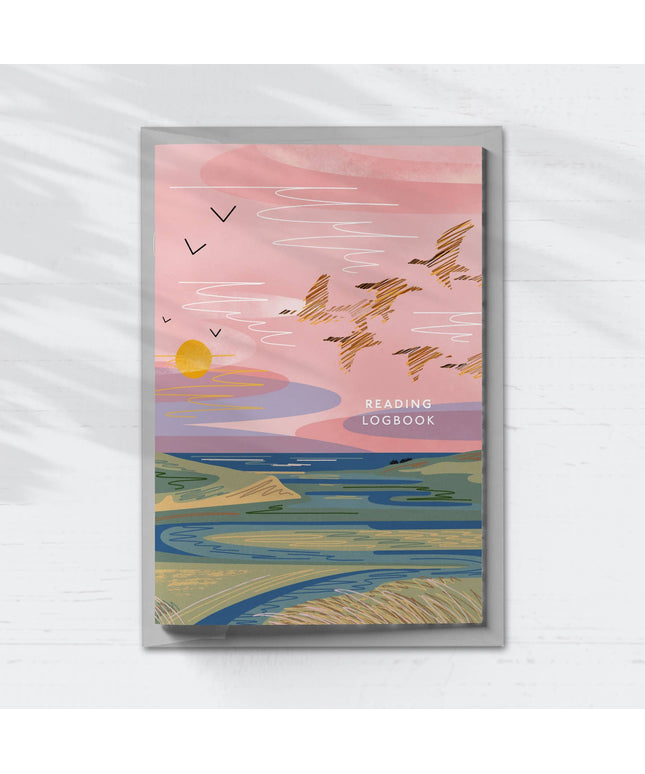 Reading logbook wild geese - eco friendly logbook