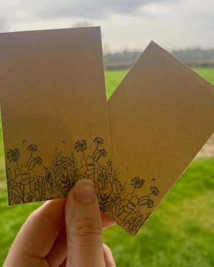 Wildflower Seeds - Seed Packet - Mix Flower Pattern
