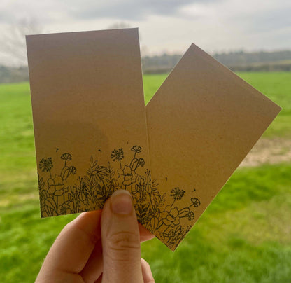 Wildflower Seeds - Seed Packet - Mix Flower Pattern