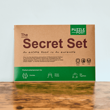 Escape Room in an Envelope - Puzzle Game - Various games The Secret Set
