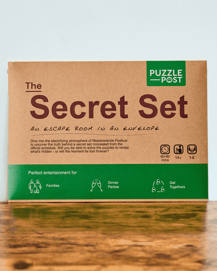 Escape Room in an Envelope - Puzzle Game - Various games The Secret Set