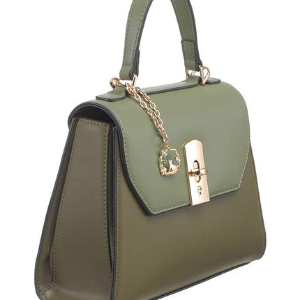 Charm Chain Crossbody Bag - Bessie London Green