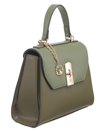 Charm Chain Crossbody Bag - Bessie London Green