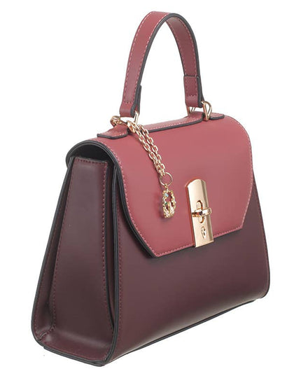 Charm Chain Crossbody Bag - Bessie London WINE