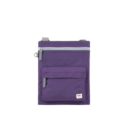 ROKA London Chelsea B Crossbody Bag in Majestic Purple Nylon