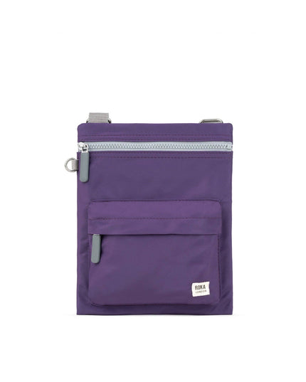 ROKA London Chelsea B Crossbody Bag in Majestic Purple Nylon