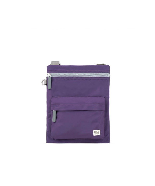 ROKA London Chelsea B Crossbody Bag in Majestic Purple Nylon