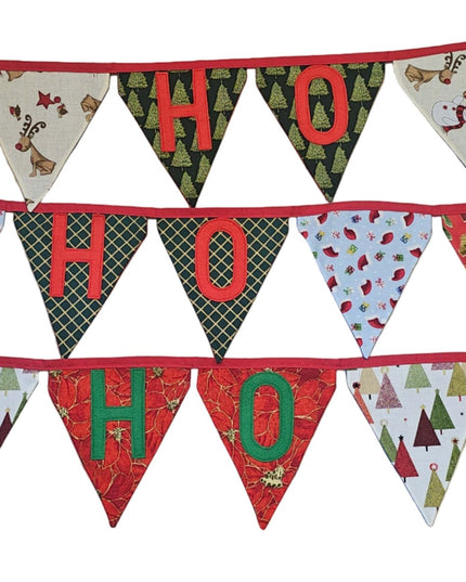Christmas Bunting - Various designs Ho Ho Ho