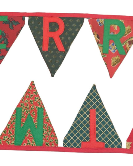 Christmas Bunting - Various designs Merry Christmas